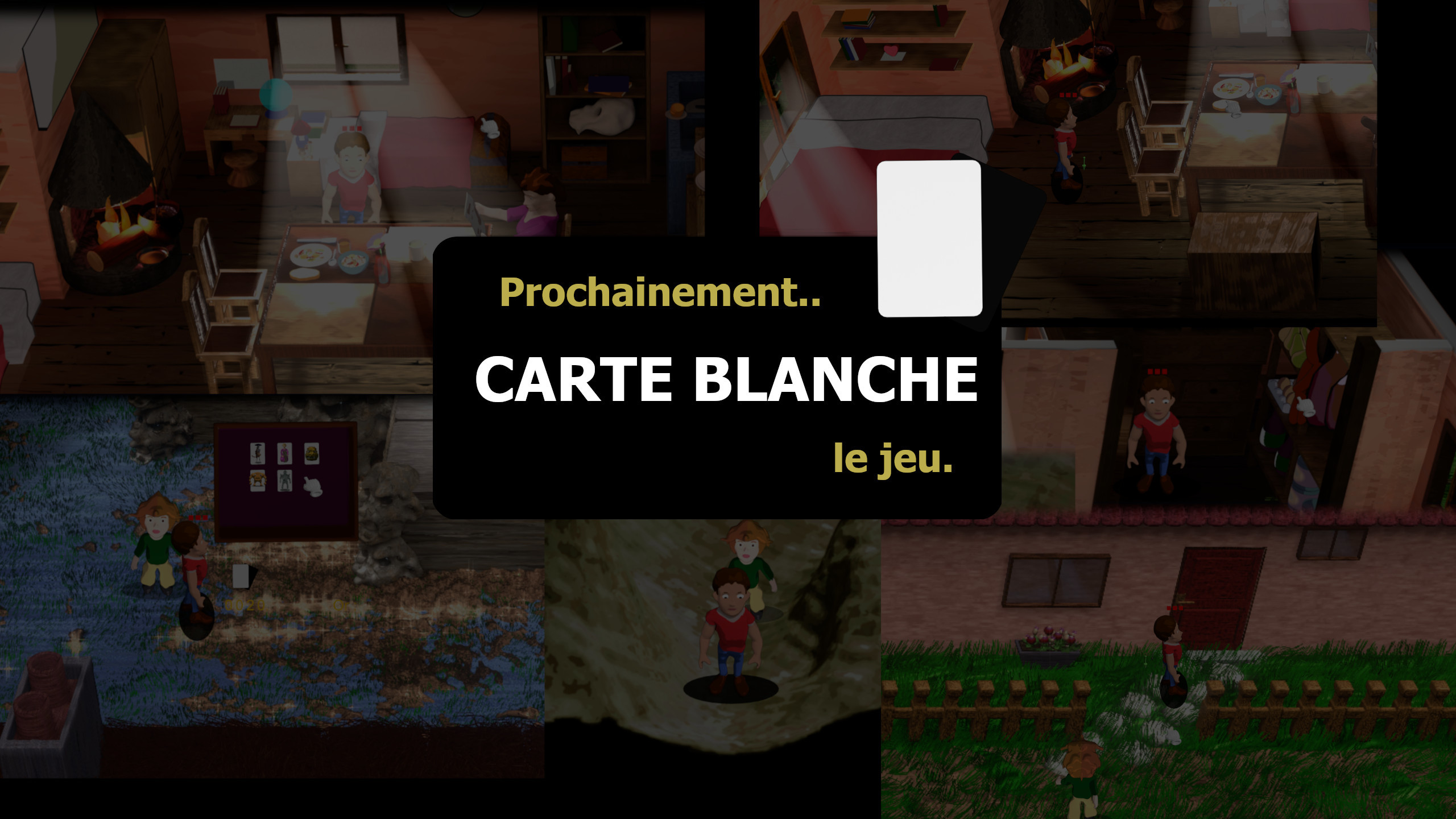 Carte Blanche, le jeu